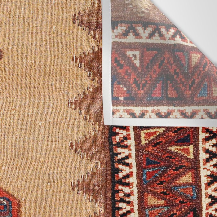 Baluch Sofreh Khorasan Northeast Persian Rug Print Wall Tapestry Gallery Image 3