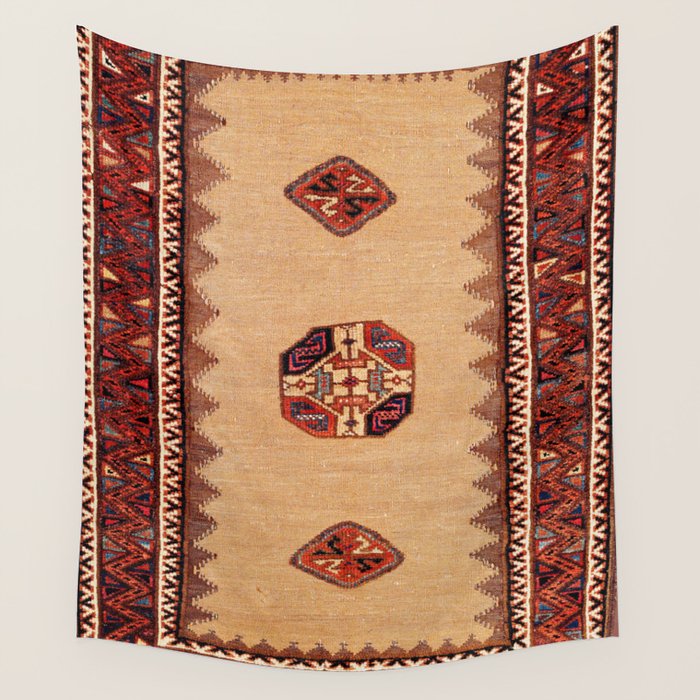 Baluch Sofreh Khorasan Northeast Persian Rug Print Wall Tapestry Gallery Image 1