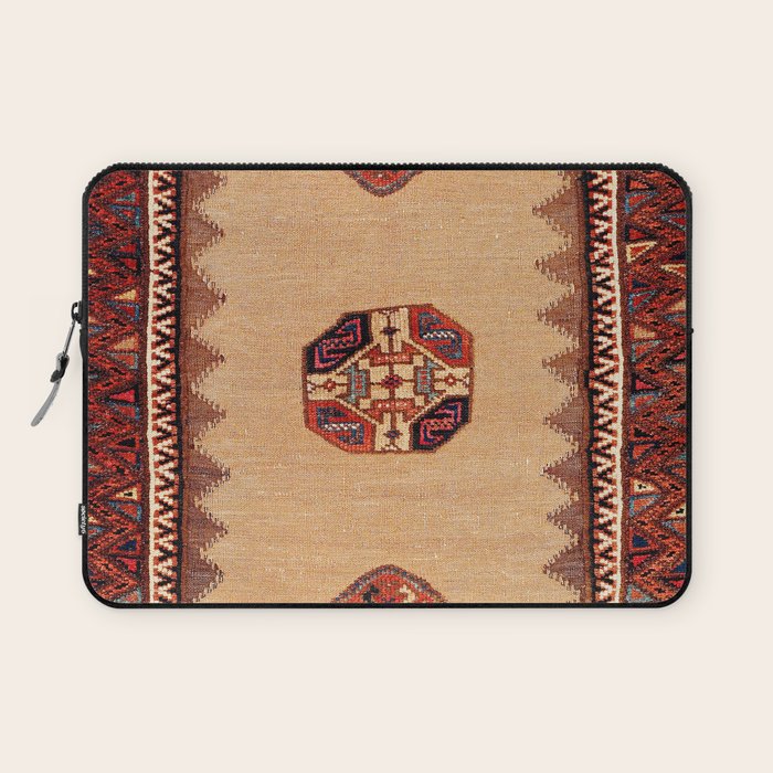 Baluch Sofreh Khorasan Northeast Persian Rug Print Laptop Sleeve Gallery Image 1