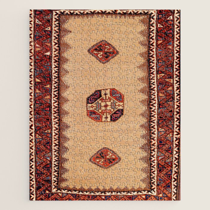 Baluch Sofreh Khorasan Northeast Persian Rug Print Jigsaw Puzzle Gallery Image 1
