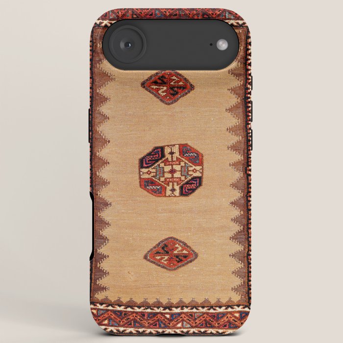 Baluch Sofreh Khorasan Northeast Persian Rug Print iPhone Case Gallery Image 6