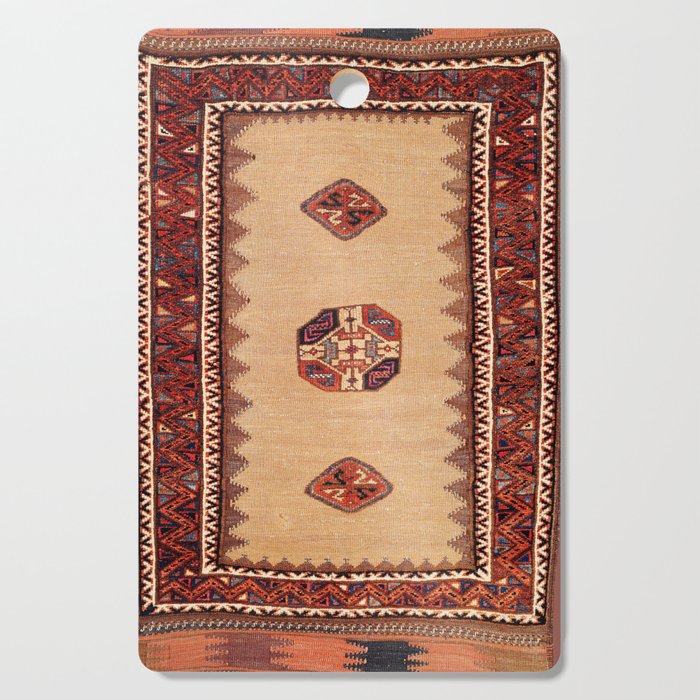 Baluch Sofreh Khorasan Northeast Persian Rug Print Cutting Board Gallery Image 1