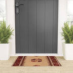 Baluch Sofreh Khorasan Northeast Persian Rug Print Welcome Mat Gallery Image 3