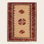 Baluch Sofreh Khorasan Northeast Persian Rug Print Poster Gallery Image 4
