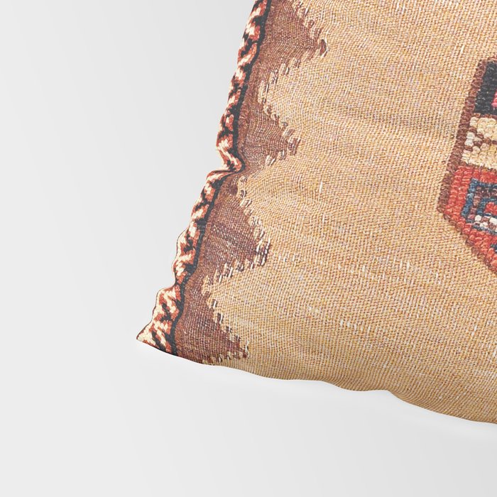 Baluch Sofreh Khorasan Northeast Persian Rug Print Pillow Sham Gallery Image 4