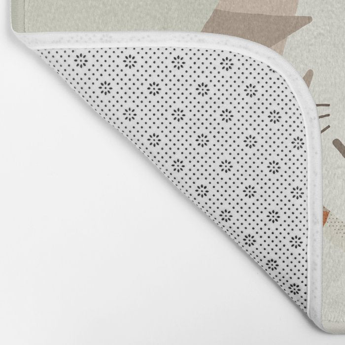 Whimsical Tiger Bath Mat Gallery Image 2