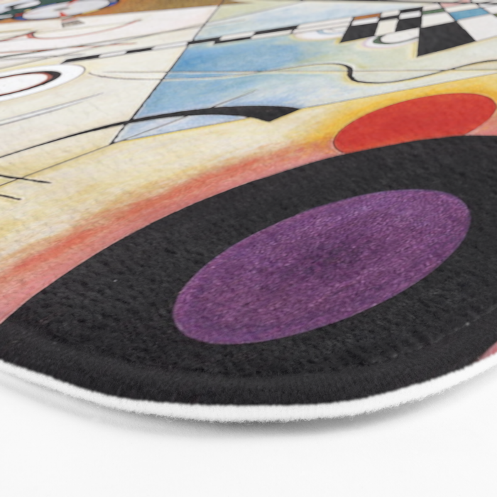 "Composition 8" by Wassily Kandinsky, 1920s Bath Mat Gallery Image 3