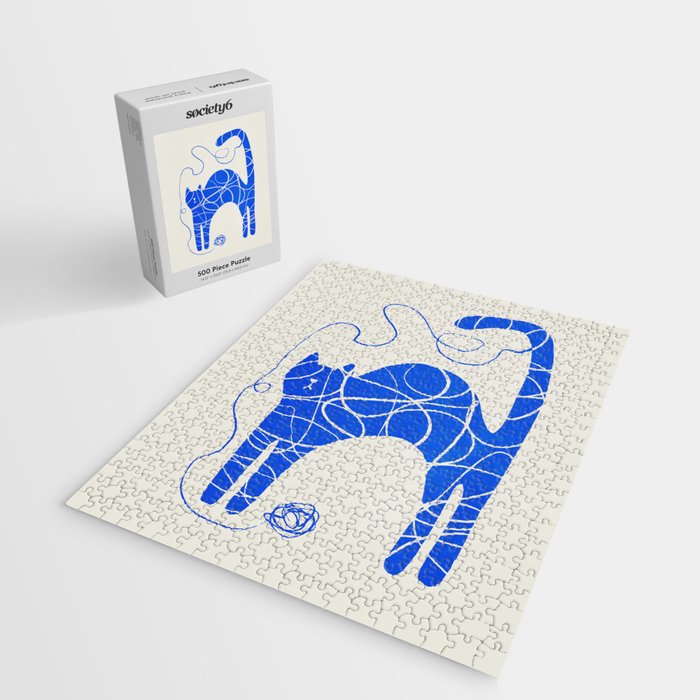 Wool Cat Jigsaw Puzzle Gallery Image 2