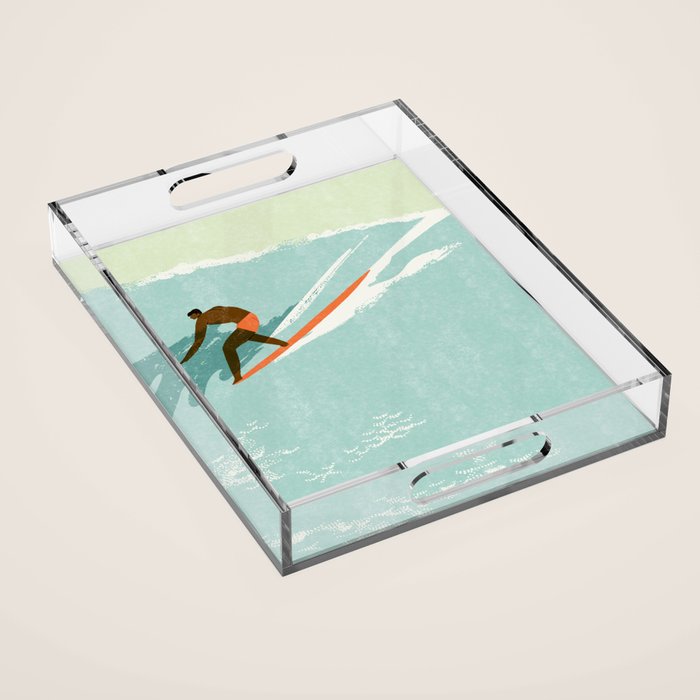 Riding giants Acrylic Tray Gallery Image 1