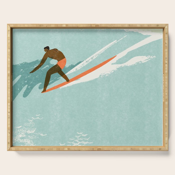 Riding giants Serving Tray Gallery Image 1
