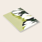 Monsterous, Monstera Tropical Botanical Nature, Jungle Green Scandinavian, Eclectic Garden Bohemian Leaves Illustration, Painting Vintage Variegated Plants   Notebook Gallery Image 3