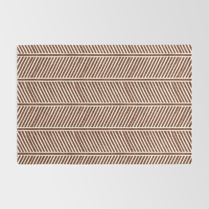 Organic Chevron on Brandywine Rug Gallery Image 2
