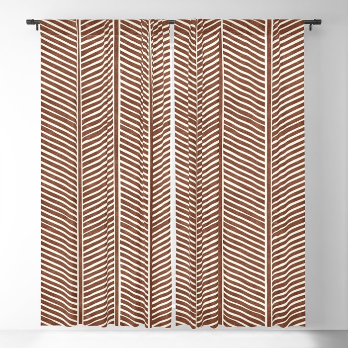 Organic Chevron on Brandywine Window Curtain Gallery Image 1