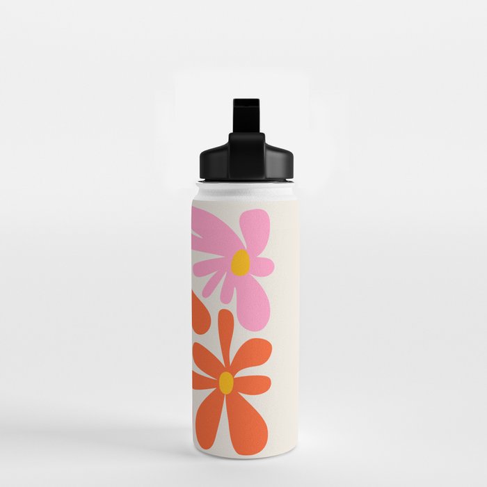 Bloom: Peach Matisse Color Series 04 Water Bottle Gallery Image 2