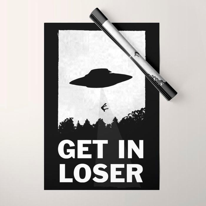 Get In Loser Wrapping Paper Gallery Image 1