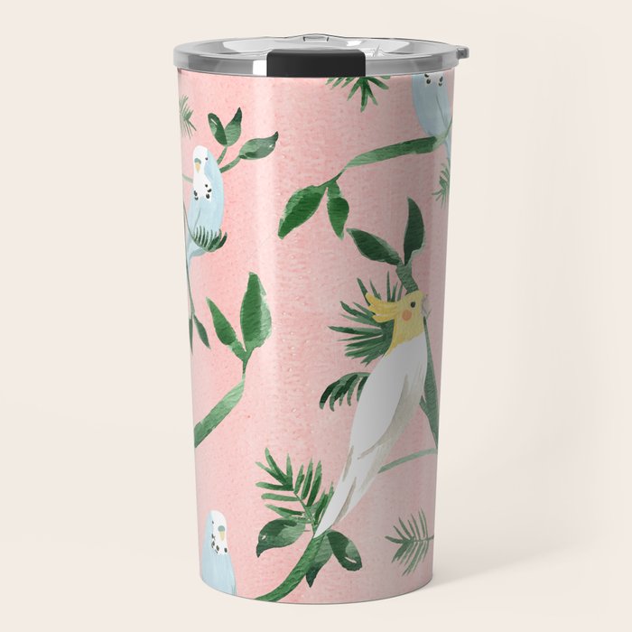 Jungle Birds Travel Mug Gallery Image 1