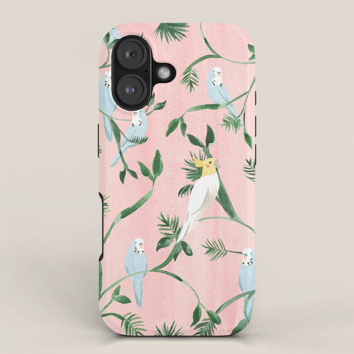 Jungle Birds iPhone Case Gallery Image 1