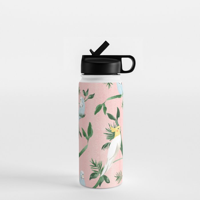 Jungle Birds Water Bottle Gallery Image 1