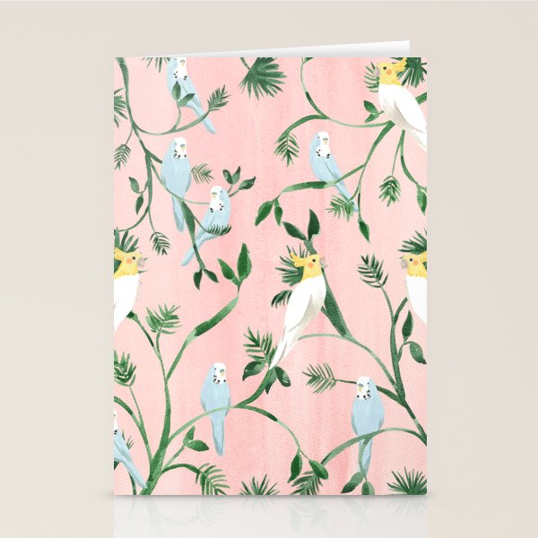 Jungle Birds Stationery Card Gallery Image 2