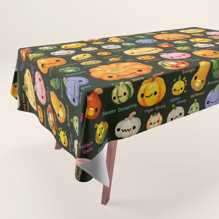 Pumpkin and squash Tablecloth Gallery Image 1