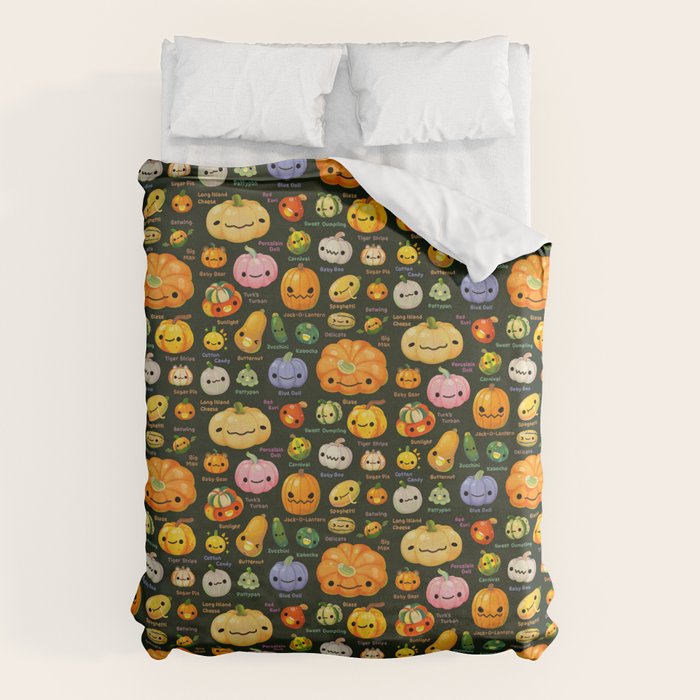Pumpkin and squash Duvet Cover Gallery Image 6