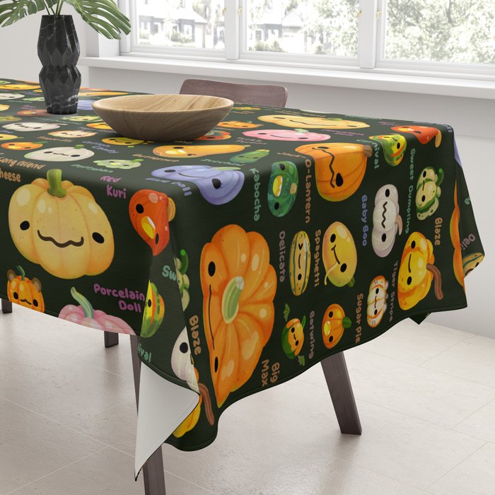 Pumpkin and squash Tablecloth Gallery Image 3