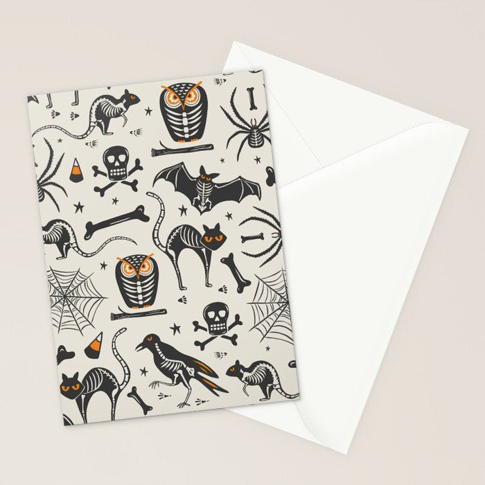 Halloween X-Ray Stationery Card Gallery Image 2