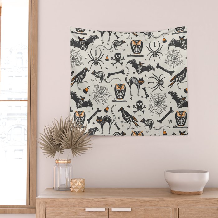 Halloween X-Ray Wall Tapestry Gallery Image 2