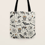 Halloween X-Ray Tote Bag Gallery Image 1