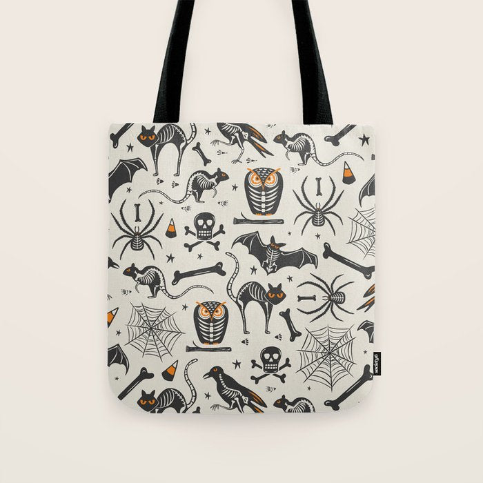 Halloween X-Ray Tote Bag Gallery Image 1