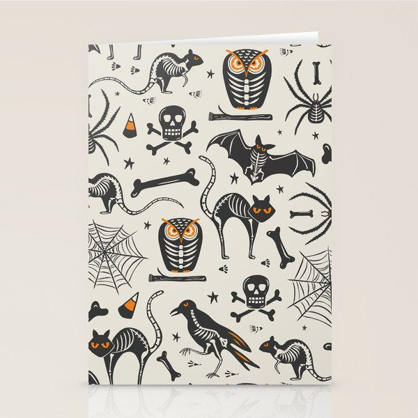 Halloween X-Ray Stationery Card Gallery Image 1