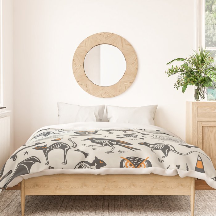 Halloween X-Ray Duvet Cover Gallery Image 3
