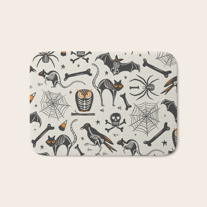 Halloween X-Ray Bath Mat Gallery Image 1