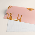 Cheetahs pattern on pink Wrapping Paper Gallery Image 2