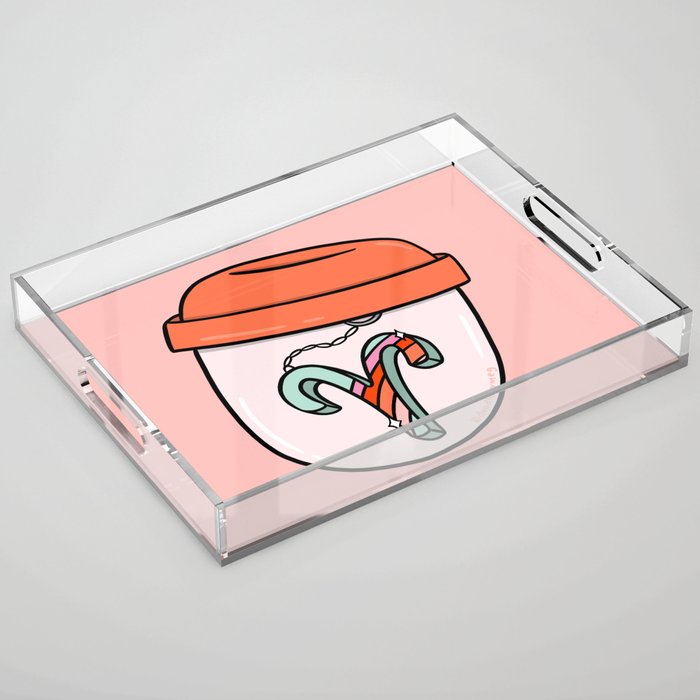 Aries Keychain Acrylic Tray Gallery Image 1