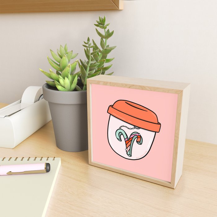 Aries Keychain Mini Art Print Gallery Image 2