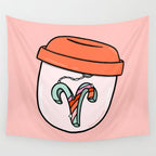 Aries Keychain Wall Tapestry Gallery Image 4