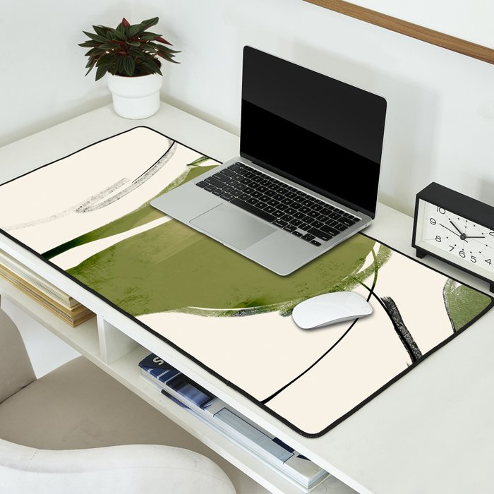 Abstract Minimal Horse Desk Mat Gallery Image 2