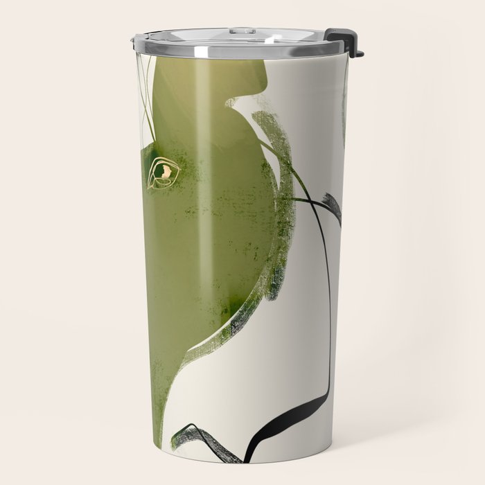 Abstract Minimal Horse Travel Mug Gallery Image 2