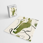 Abstract Minimal Horse Jigsaw Puzzle Gallery Image 2