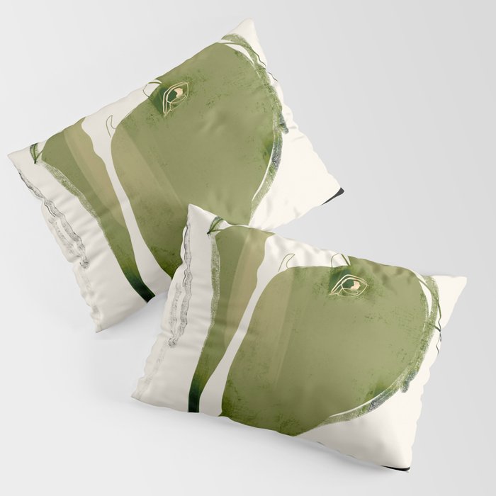 Abstract Minimal Horse Pillow Sham Gallery Image 3