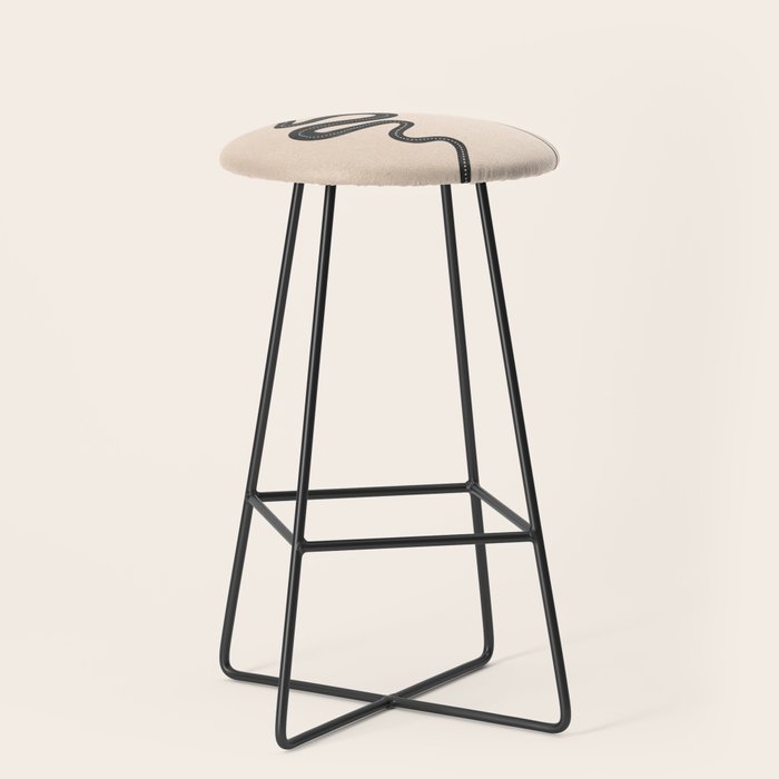 Snake Geometry Stool Gallery Image 1