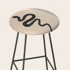 Snake Geometry Stool Gallery Image 2