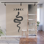 Snake Geometry Wall Mural Gallery Image 1