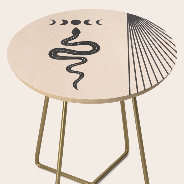 Snake Geometry Side Table Gallery Image 2