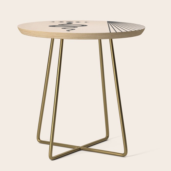 Snake Geometry Side Table Gallery Image 1