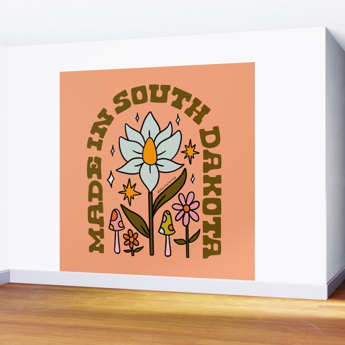 Made In South Dakota Wall Mural Gallery Image 2