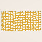 Dots (Mustard Yellow) Desk Mat Gallery Image 3