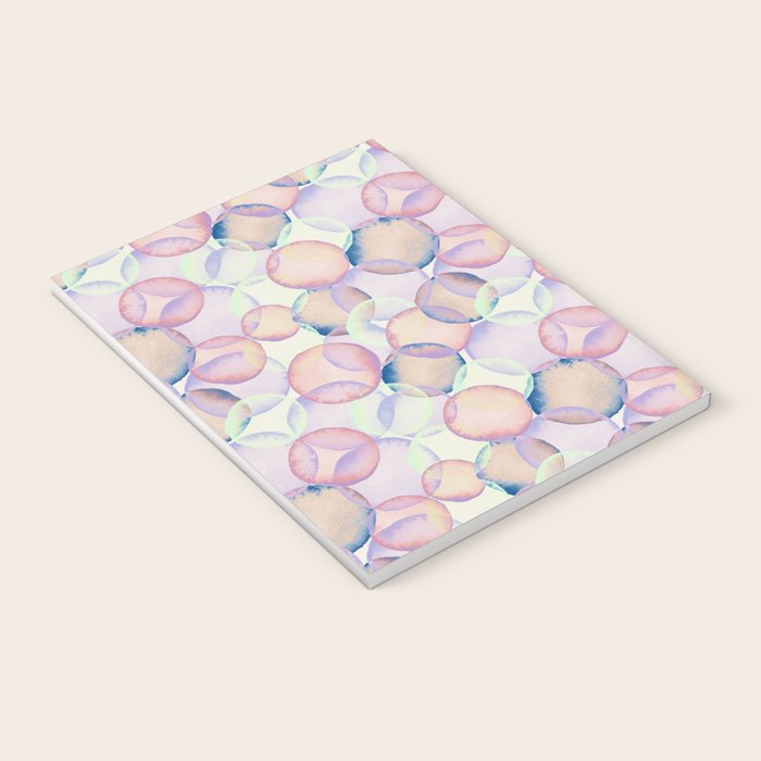 Watercolor circles overlay Notebook Gallery Image 3