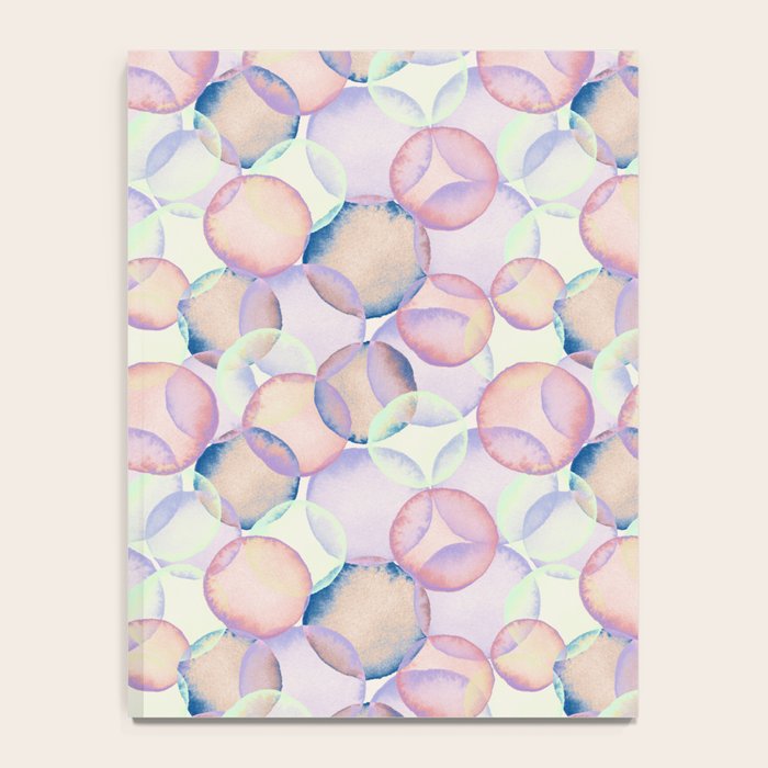 Watercolor circles overlay Notebook Gallery Image 4